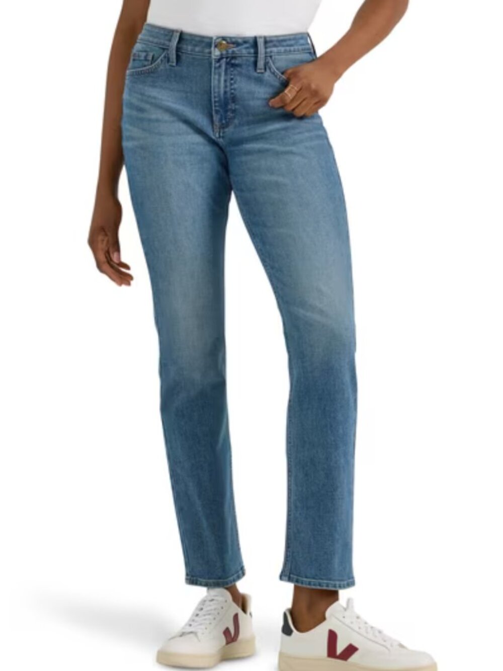 Lee Women's Midrise Straight Jean